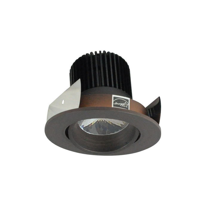 Nora Lighting - NIOB-2RC27QBZ - LED Adjustable Cone Reflector - Bronze Reflector / Bronze Flange