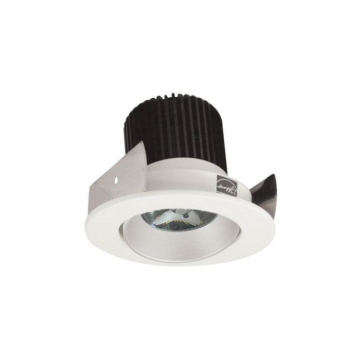 Nora Lighting - NIOB-2RC27QHZMPW - LED Adjustable Cone Reflector - Haze Reflector / Matte Powder White Flange