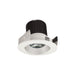 Nora Lighting - NIOB-2RC27QHZMPW - LED Adjustable Cone Reflector - Haze Reflector / Matte Powder White Flange