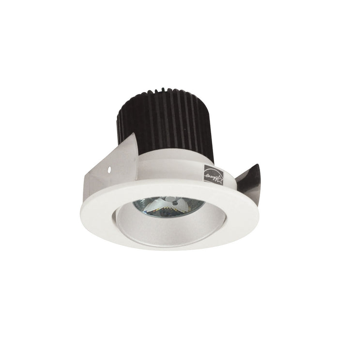 Nora Lighting - NIOB-2RC30QHZMPW - LED Adjustable Cone Reflector - Haze Reflector / Matte Powder White Flange
