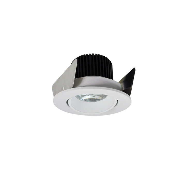 Nora Lighting - NIOB-2RC40QMPW - LED Adjustable Cone Reflector - Matte Powder White Reflector / Matte Powder White Flange