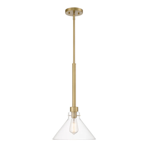 Designers Fountain - D204M-12P-BG - One Light Pendant - Willow Creek (existing DF extension) - Brushed Gold
