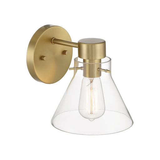 Designers Fountain - D204M-1B-BG - One Light Wall Sconce - Willow Creek (existing DF extension) - Brushed Gold