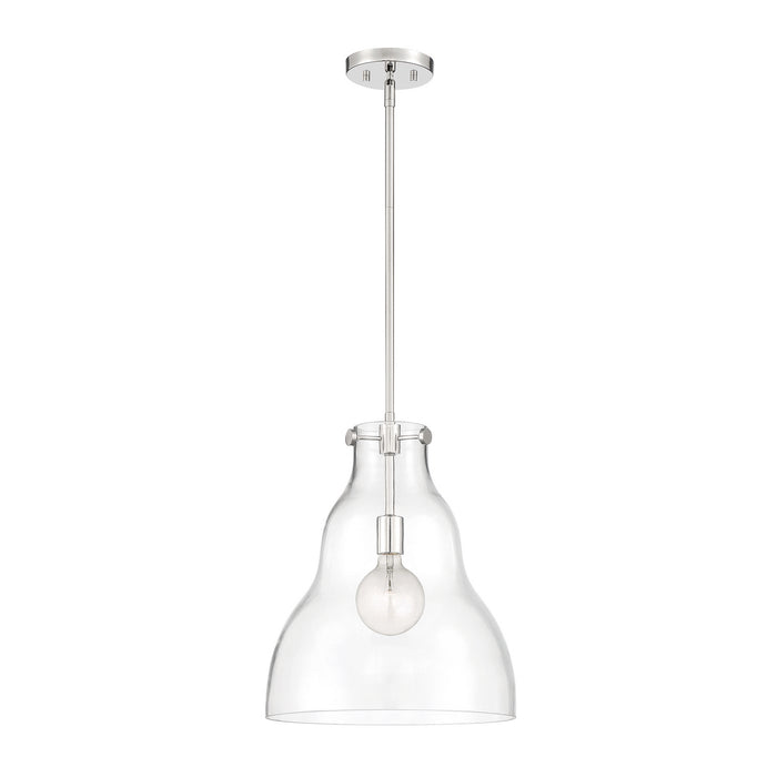 Designers Fountain - D229M-14P-PN - One Light Pendant - Lakeview - Polished Nickel