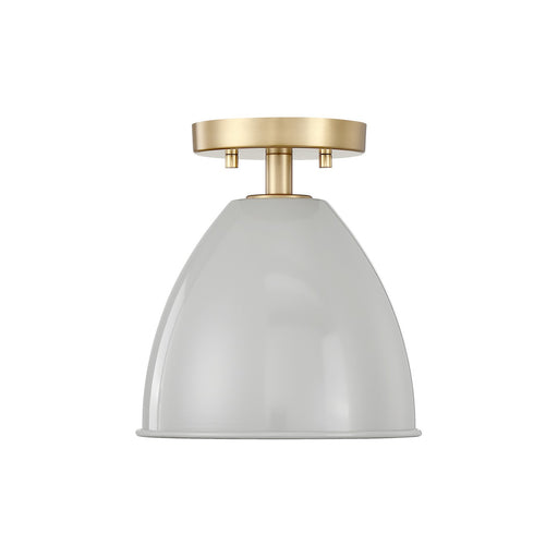Designers Fountain - D287M-SF-BG - One Light Semi Flush Mount - Biba - Brushed Gold