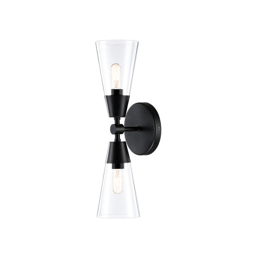 Designers Fountain - D290C-2WS-MB - Two Light Wall Sconce - Norro - Matte Black