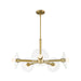Designers Fountain - D294C-5CH-BG - Five Light Chandelier - Litto - Brushed Gold