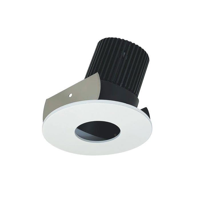 Nora Lighting - NIOB-2RPHA27QBMPW - LED Pinhole - Black Pinhole / Matte Powder White Flange