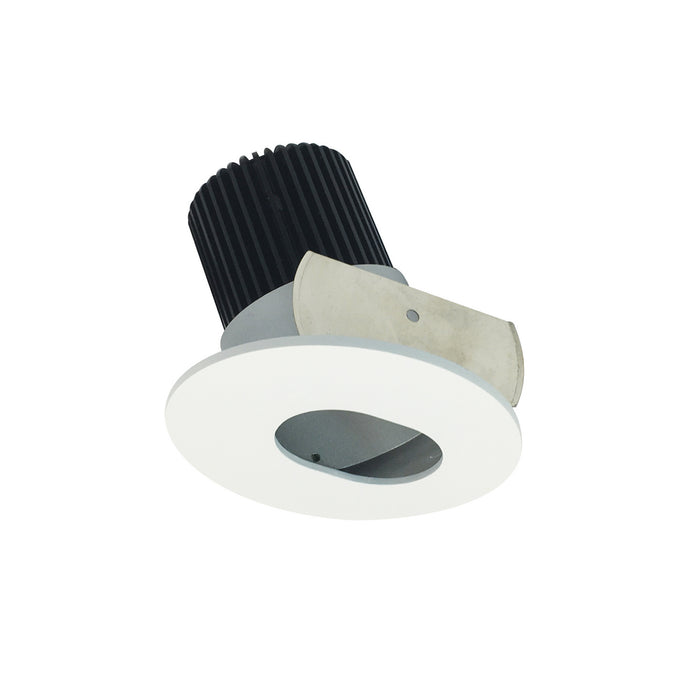 Nora Lighting - NIOB-2RSL30QMPW - LED Adjustable Slot Aperture - Matte Powder White Slot Aperture / Matte Powder White Flange