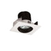 Nora Lighting - NIOB-2SC30QBW - LED Adjustable Cone Reflector - Black Reflector / White Flange