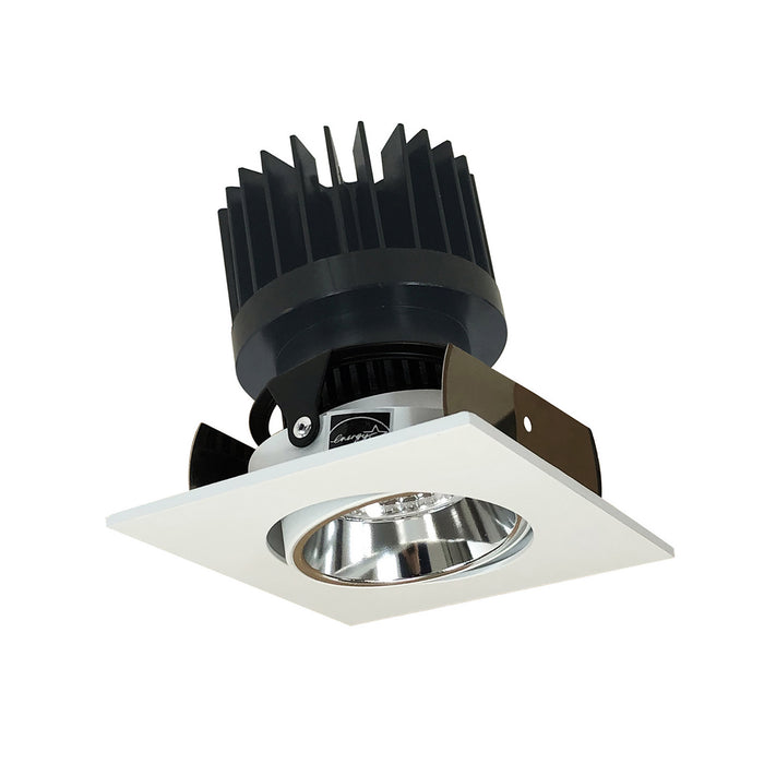 Nora Lighting - NIOB-2SC35XCMPW/HL - Regress Adjustable Trim - Specular Clear Reflector / Matte Powder White Flange