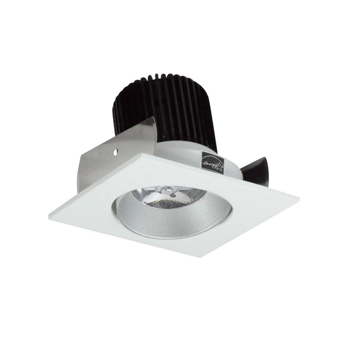 Nora Lighting - NIOB-2SC40QHZMPW - LED Adjustable Cone Reflector - Haze Reflector / Matte Powder White Flange