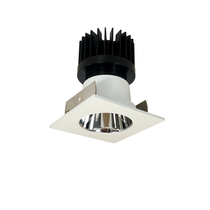 Nora Lighting - NIOB-2SNDC35XCMPW/HL - Reflector Non-Adjustable Trim - Specular Clear Reflector / Matte Powder White Flange