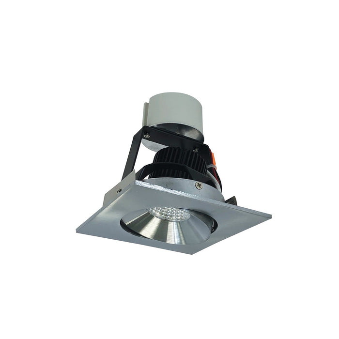 Nora Lighting - NIR-4SC27XNN/10 - LED Adjustable Cone Retrofit - Natural Metal Reflector / Natural Metal Flange