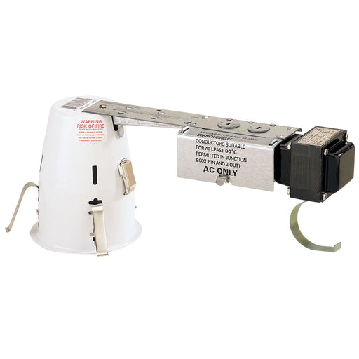 Nora Lighting - NLR-404AT/1EL - 4" At Low Voltage Housing,/12V Elect. Transformer, Rated For 50W