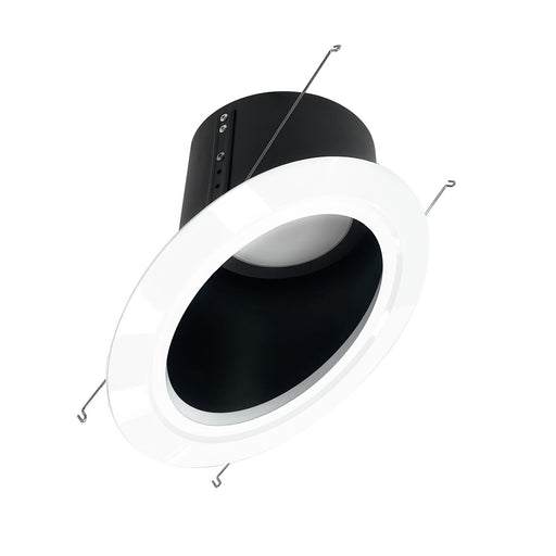 Nora Lighting - NLRS-6S11L130B - LED Reflector Trim - Black Reflector / White Flange