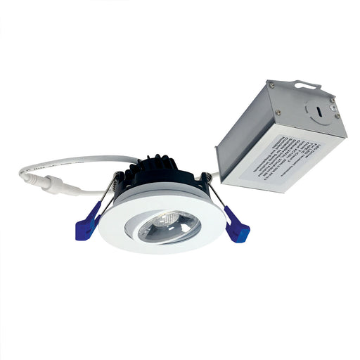 Nora Lighting - NM2-2RG6040MPW - LED Adjustable Gimbal - Matte Powder White