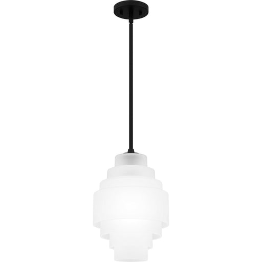 Quoizel - QPP6186MBK - One Light Pendant - Driscoll - Matte Black
