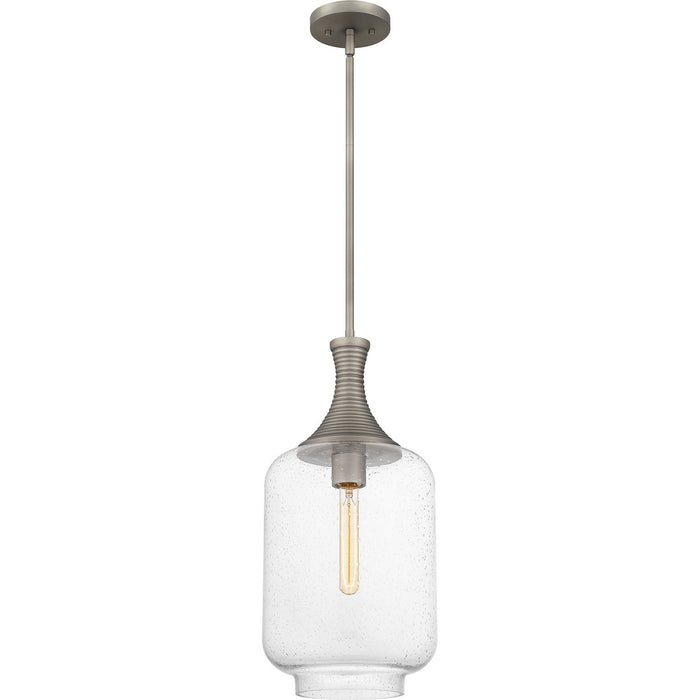 Quoizel - QPP6197AN - One Light Pendant - Langley - Antique Nickel