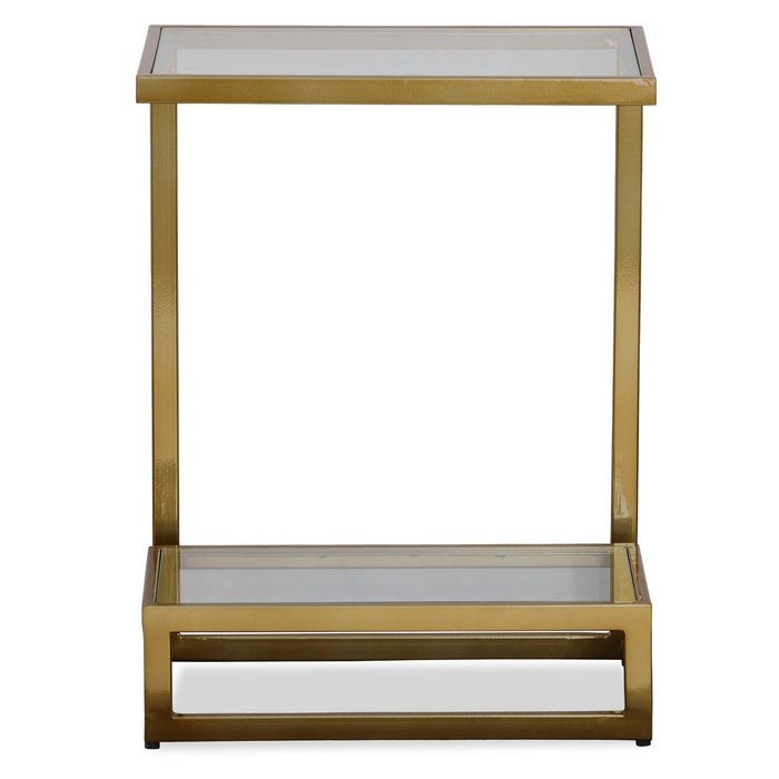 Uttermost - 22913 - Accent Table - Musing - Brushed Brass