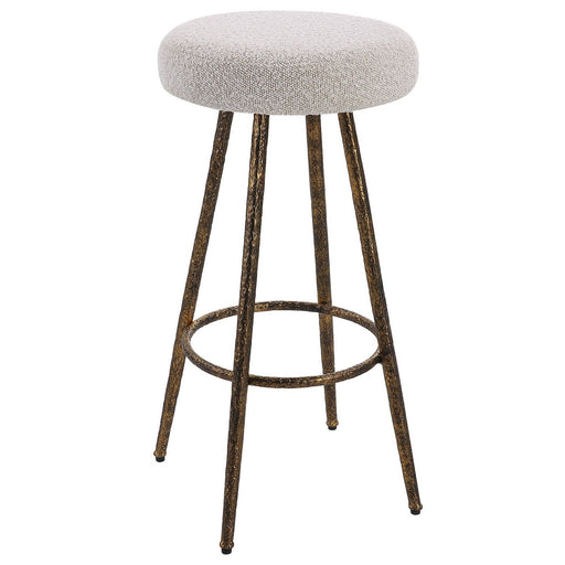 Uttermost - 23771 - Counter Stool - Braven - Gold Topped