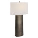 Uttermost - 30204 - One Light Table Lamp - V-Groove - Dark Steel Gray