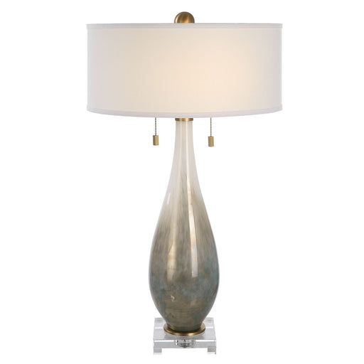Uttermost - 30231 - Two Light Table Lamp - Cardoni - Brushed Brass