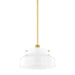 Mitzi - H790701L-AGB - One Light Pendant - Luella - Aged Brass