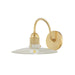 Mitzi - H793101-AGB/SCR - One Light Wall Sconce - Leanna - Aged Brass