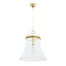Mitzi - H824701L-AGB - One Light Pendant - Cantana - Aged Brass