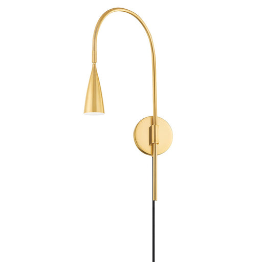 Mitzi - HL811201-AGB - One Light Wall Sconce - Jenica - Aged Brass
