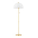 Mitzi - HL816401-AGB - One Light Floor Lamp - Meshelle - Aged Brass