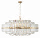 Crystorama - HAY-1409-AG - 32 Light Chandelier - Hayes - Aged Brass