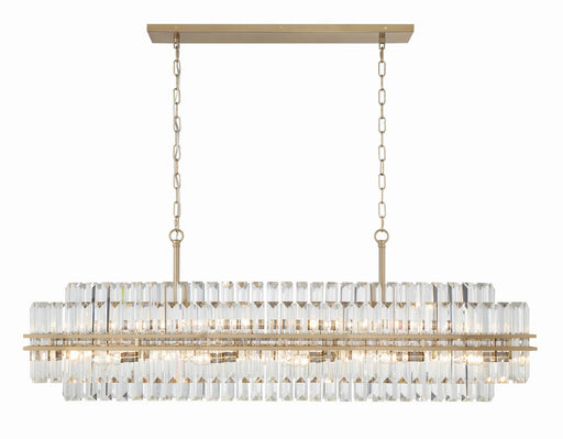 Crystorama - HAY-1417-AG - 16 Light Chandelier - Hayes - Aged Brass