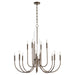 Quorum - 6223-12-81 - 12 Light Chandelier - Summit - Dark Brass