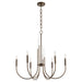 Quorum - 6223-6-81 - Six Light Chandelier - Summit - Dark Brass