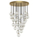 Alora - MP321230NB - LED Lantern - Marni - Natural Brass|Polished Nickel