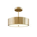 Alora - SF361212VB - LED Lantern - Kensington - Urban Bronze|Vintage Brass