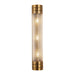 Alora - WV348224VBPG - Three Light Vanity - Willard - Vintage Brass/Clear Prismatic Glass