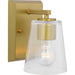 Progress Lighting - P300457-191 - One Light Bath - Vertex - Brushed Gold