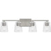 Progress Lighting - P300460-009 - Four Light Bath - Vertex - Brushed Nickel