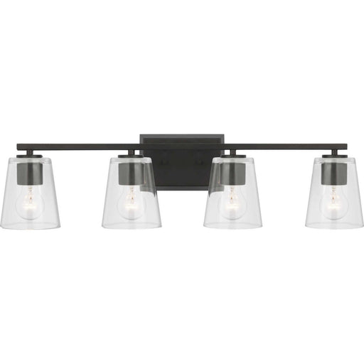 Progress Lighting - P300460-31M - Four Light Bath - Vertex - Matte Black