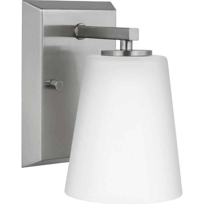 Progress Lighting - P300461-009 - One Light Bath - Vertex - Brushed Nickel