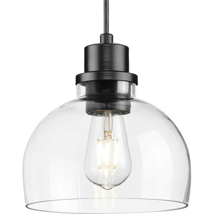 Progress Lighting - P500405-31M - One Light Mini Pendant - Garris - Matte Black