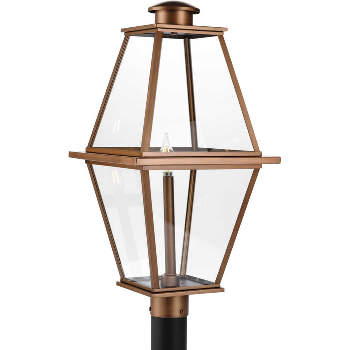 Progress Lighting - P540107-169 - One Light Outdoor Post Lantern - Bradshaw - Antique Copper (Painted)