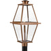Progress Lighting - P540107-169 - One Light Outdoor Post Lantern - Bradshaw - Antique Copper (Painted)