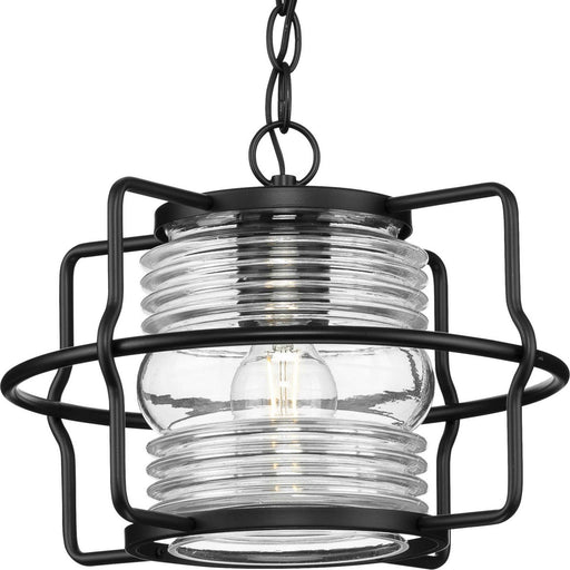 Progress Lighting - P550134-31M - One Light Outdoor Hanging Lantern - Keegan - Matte Black