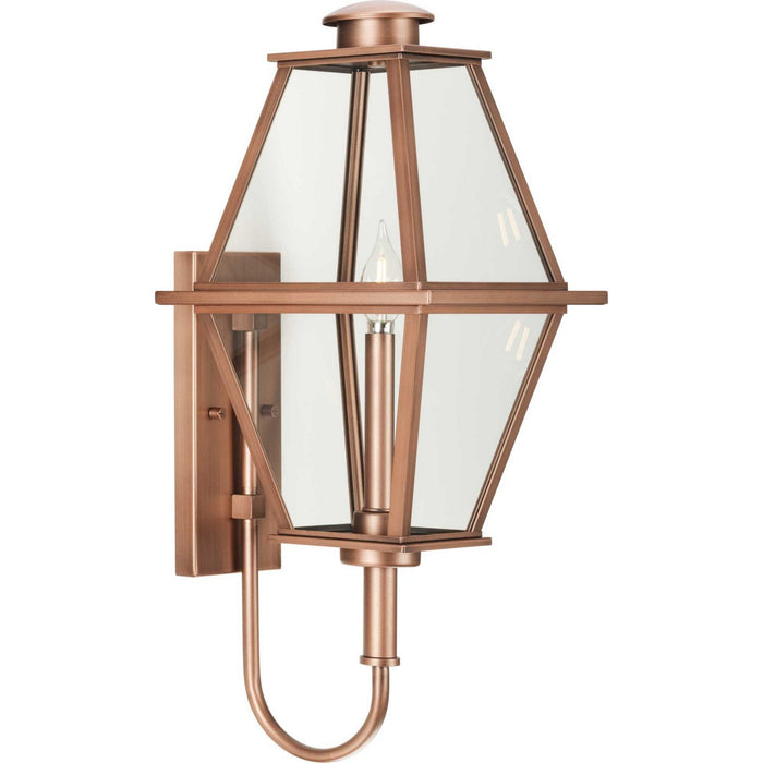 Progress Lighting - P560348-169 - One Light Outdoor Wall Lantern - Bradshaw - Antique Copper (Painted)