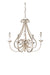 Kichler - 2021NI - Five Light Chandelier - Dover - Brushed Nickel