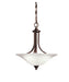 Kichler - 3502TZ - Three Light Pendant/Semi Flush Mount - Dover - Tannery Bronze